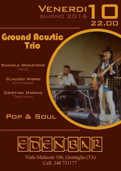 GROUND ACOUSTIC TRIO // Eden Bar