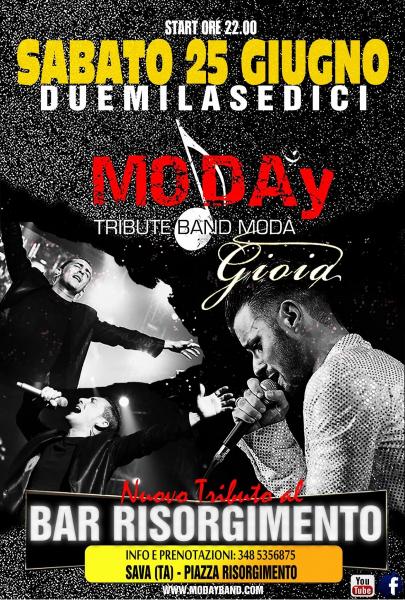 Moda'y Tributo MODA' in concerto