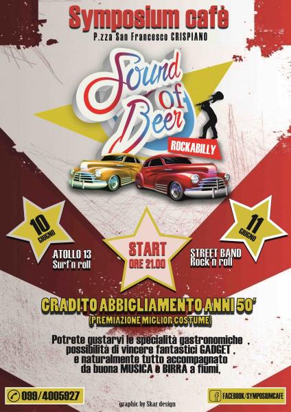 Sound of Beer: ATOLLO13 e STREET BAND live al Symposium Cafè