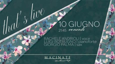 Rachele Andrioli | Luigi Botrugno | Giorgio Palma // Macinate Cantine 1931