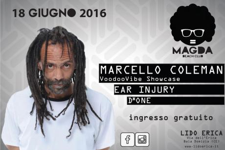 Marcello Coleman // Ear Injury // D*One al MAGDA Beach Club