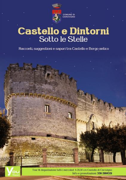 Castello e dintorni sotto le stelle