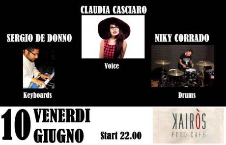 Claudia Casciaro Trio live