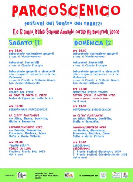 ParcoScenico/festival del teatro dei ragazzi