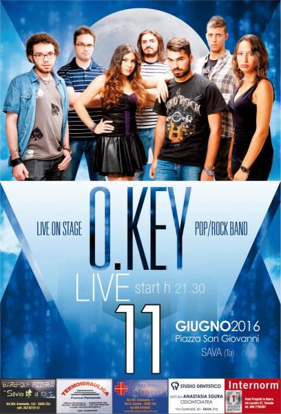 O Key live at Giugno Savese