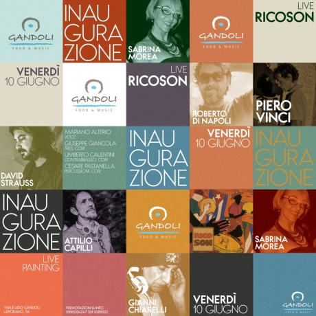 Ricoson live + Piero Vinci live Painting +   dj Set