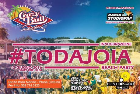 #TODAJOIA beach party