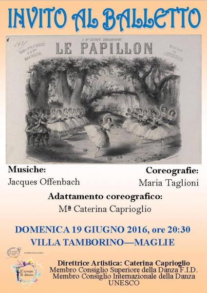 Invito al Balletto: "le Papillon"