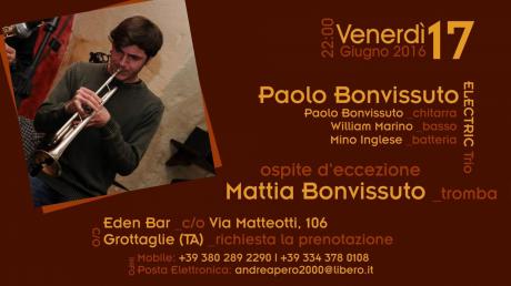 Mattia Bonvissuto & Electric Trio// Eden Bar