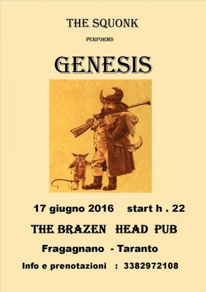 The Squonk - Genesis Cover Band
