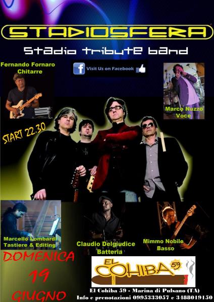 Stadiosfera - Tributo Stadio live