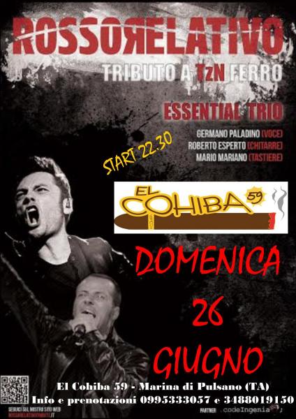 Rosso Relativo Tiziano Ferro Tribute live