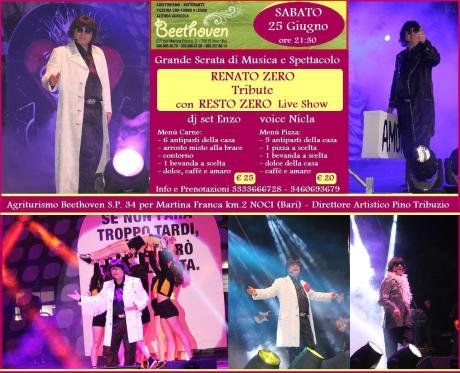 RENATO ZERO Tribute con RESTO ZERO live Show