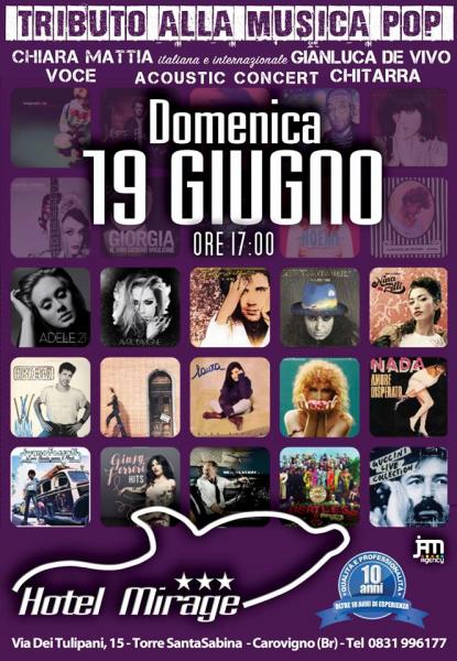 Acoustic Duo - tributo alla musica italiana e internazionale (Gianluca De Vivo - Chiara Mattia)