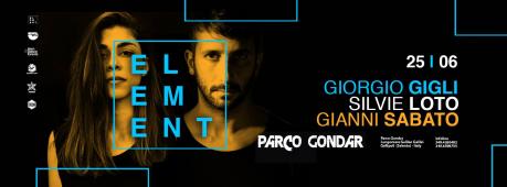 Element al Parco Gondar con Silvie Loto, Giorgio Gigli e Gianni Sabato