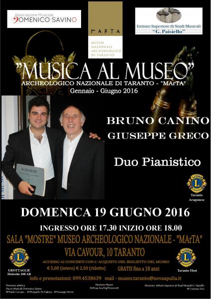"musica al Museo" - Duo Pianistico