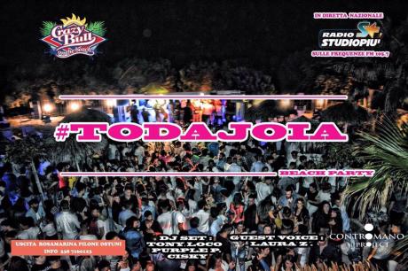 #TODAJOIA beach party CONTROMANO