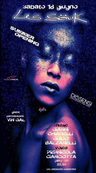 Inaugurazione estiva del LES SOUK