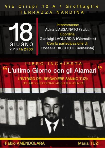 Terrazza Nardina presenta il nuovo libro di Fabio Amendolara