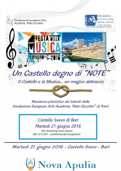 Un Castello degno di note. Festa della Musica