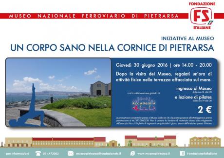 Pilates al Museo di Pietrarsa