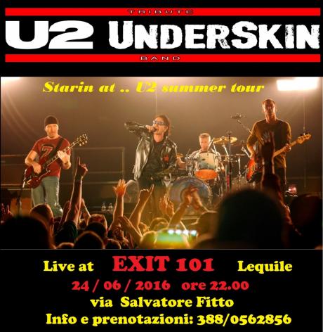 Underskin u2 Tribute Band Live!