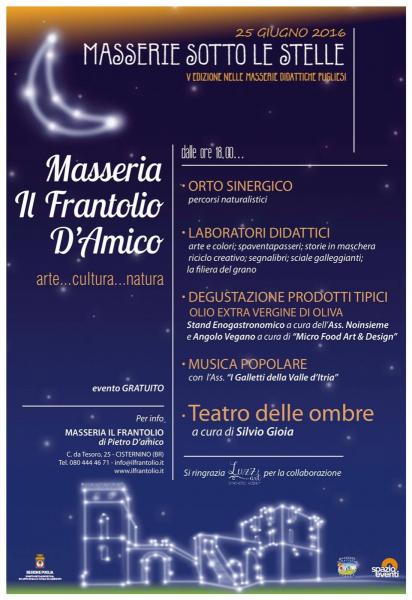 Masserie sotto le stelle - V^ edizione delle Masserie didattiche Pugliesi