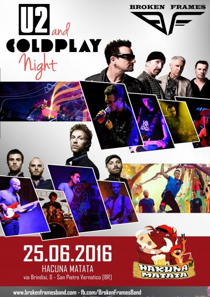 U2 & Coldplay Night by Broken Frames