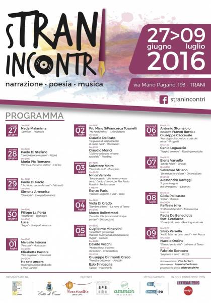 sTRANIncontri - Narrazioni, Poesia e Musica