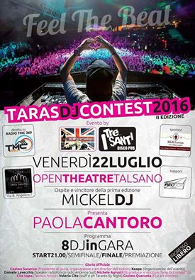 TARAS DJ CONTEST'16 - seconda Edizione