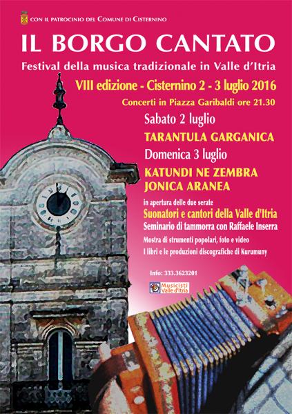 Il Borgo Cantato - Festival della Musica Tradizionale in Valle d'Itria