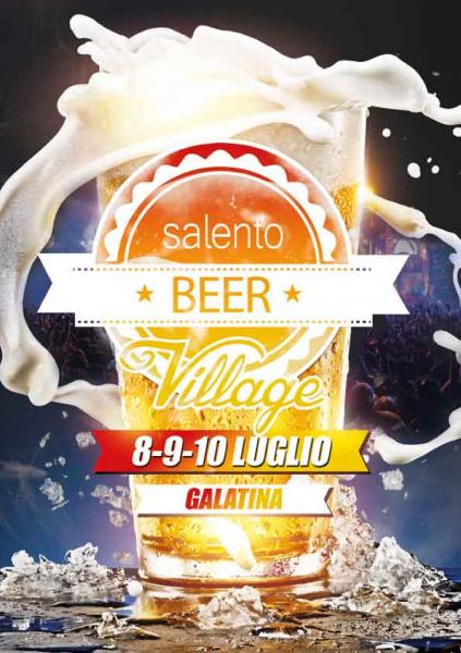 Salento Beer Village: 8-9-10 Luglio al Quartiere Fieristico di Galatina (LE)