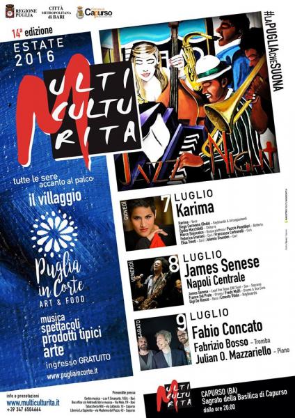 Multiculturita Summer Jazz Festival 2016