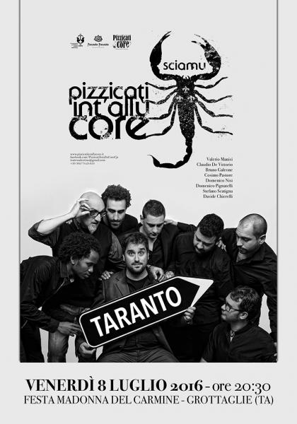 Pizzicati int'allù Core CJS alla Festa del Carmine