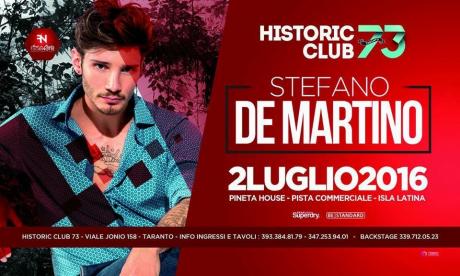 Club 73 Stefano De Martino