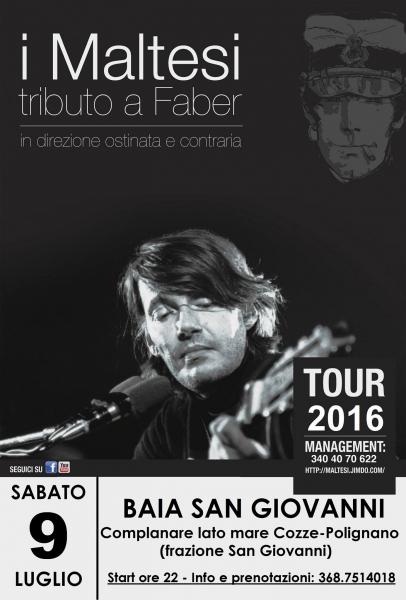 Tributo a Fabrizio de Andre' con i Maltesi
