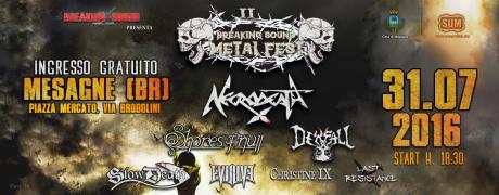 II Breaking Sound Metal Fest: Necrodeath + Guest