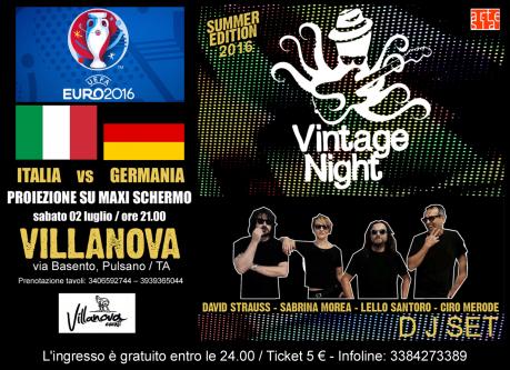 Vintage Party dj set con Ciro Merode/ Sabrina Morea / Lello Santoro / David Strauss