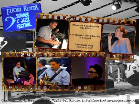 Summer & JAZZ Festival ***Grand Opening*** with Archidamo Groove Society