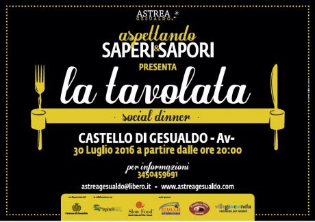 Aspettando Saperi & Sapori presenta “La Tavolata”