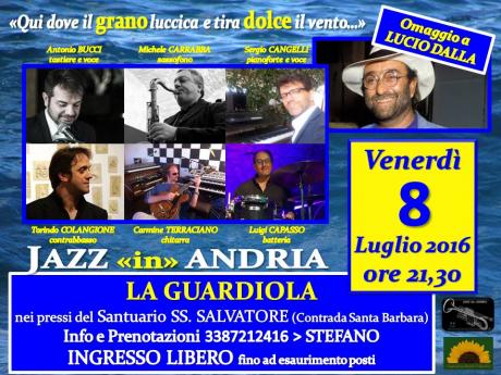 “Qui dove il GRANO luccica e tira DOLCE il vento…” OMAGGIO A LUCIO DALLA