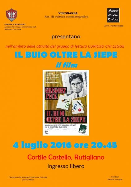 Proiezione del Film «IL BUIO OLTRE LA SIEPE»