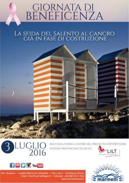 Cena di beneficenza con concerto a favore dell'Ilma di Lecce