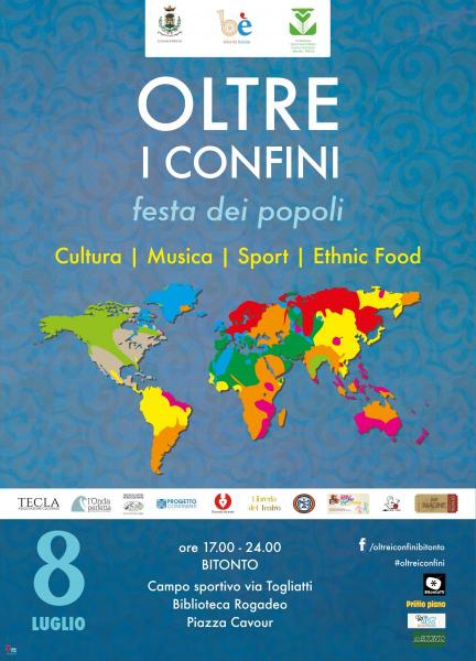 "OLTRE I CONFINI" - Festa dei popoli a Bitonto