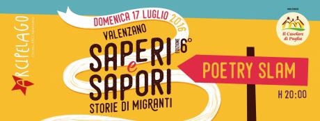 Saperi&Sapori Poetry Slam - Storie di Migranti