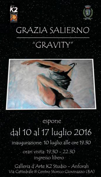 Grazia Salierno  espone "GRAVITY"