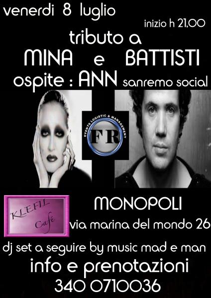 Tributo a Mina e Battisti - Klefil Cafe'