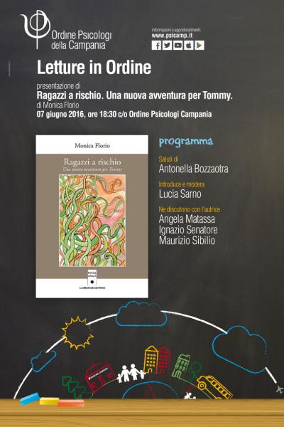 Presentazione di "Ragazzi a rischio" di Monica Florio all'Ordine Psicologi Campania