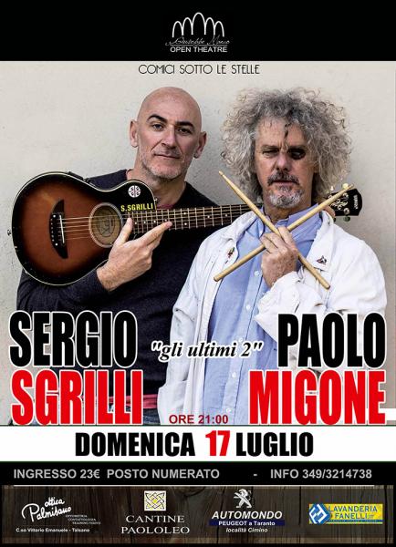 Paolo Migone & Sergio Sgrilli in “U2 (...gli ultimi due)