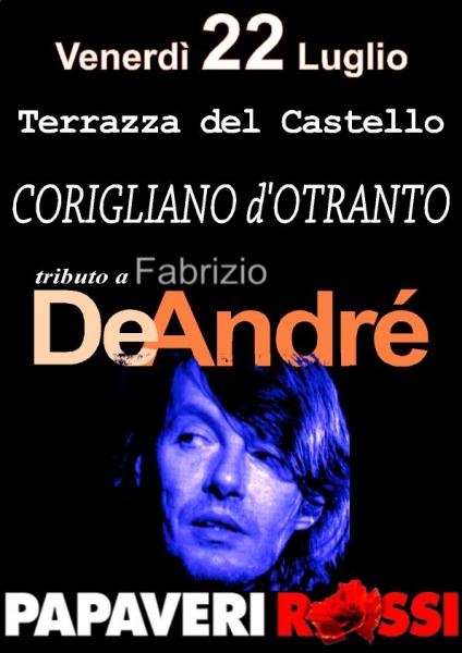 Tributo a Fabrizio De André - PAPAVERI ROSSI
